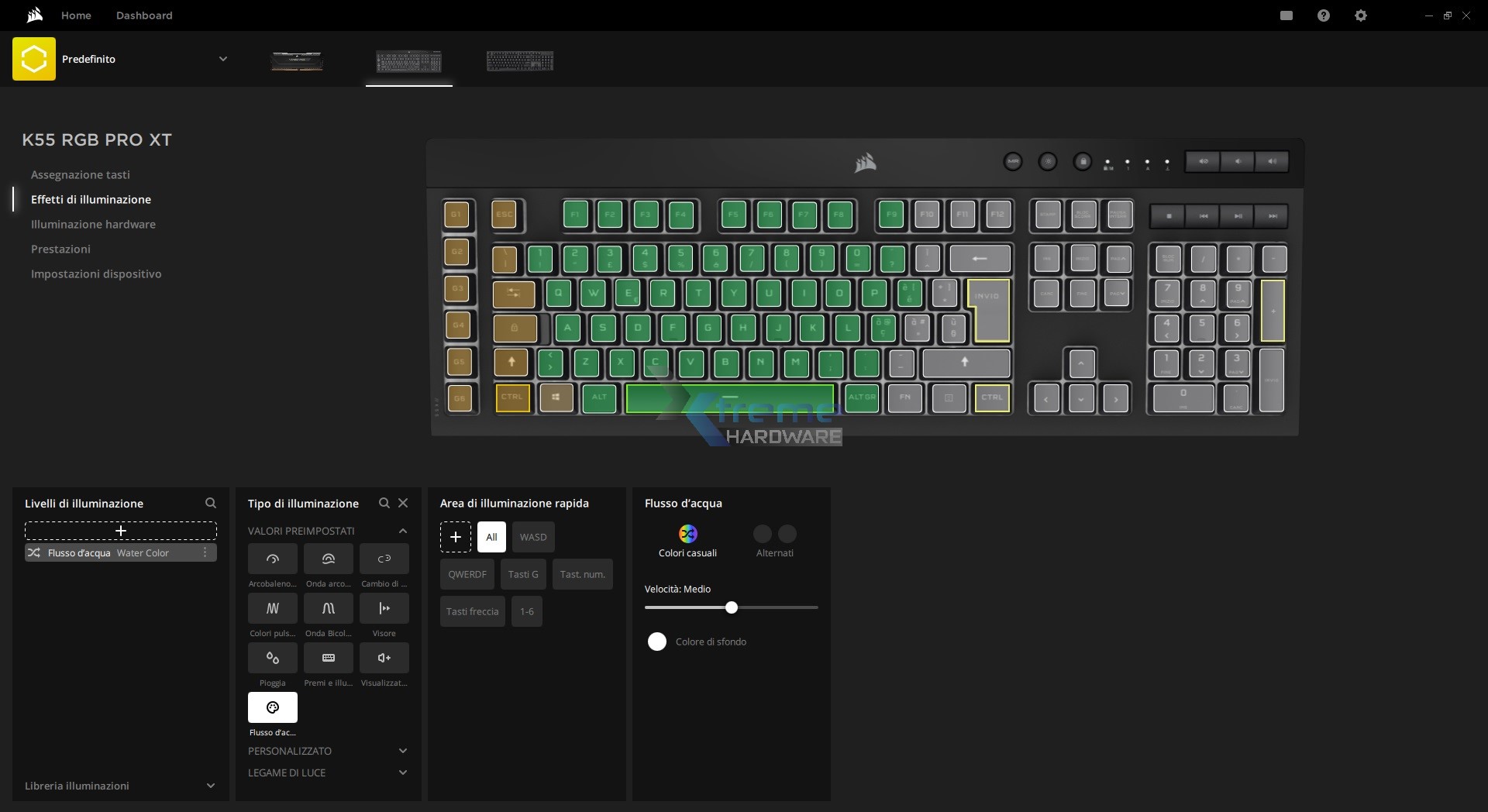 K55 RGB PRO XT iCUE 6 f829f