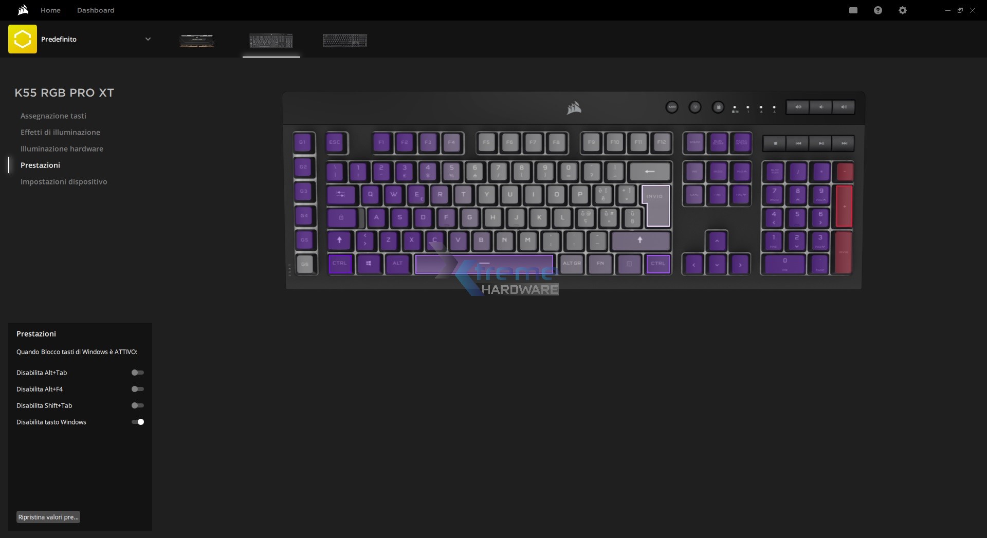 K55 RGB PRO XT iCUE 8 0b95c