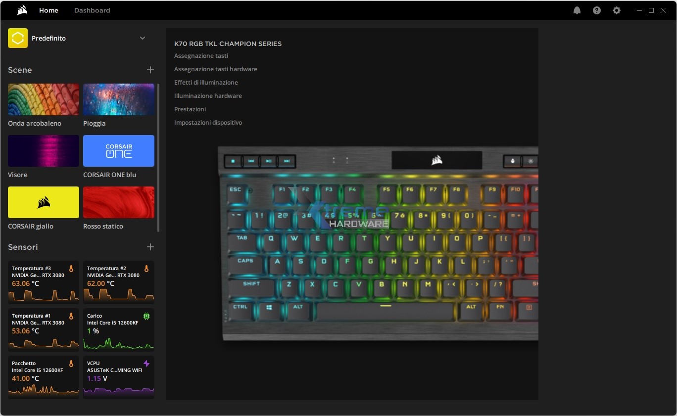 iCUE K70 RGB TKL Champion 1 d8566