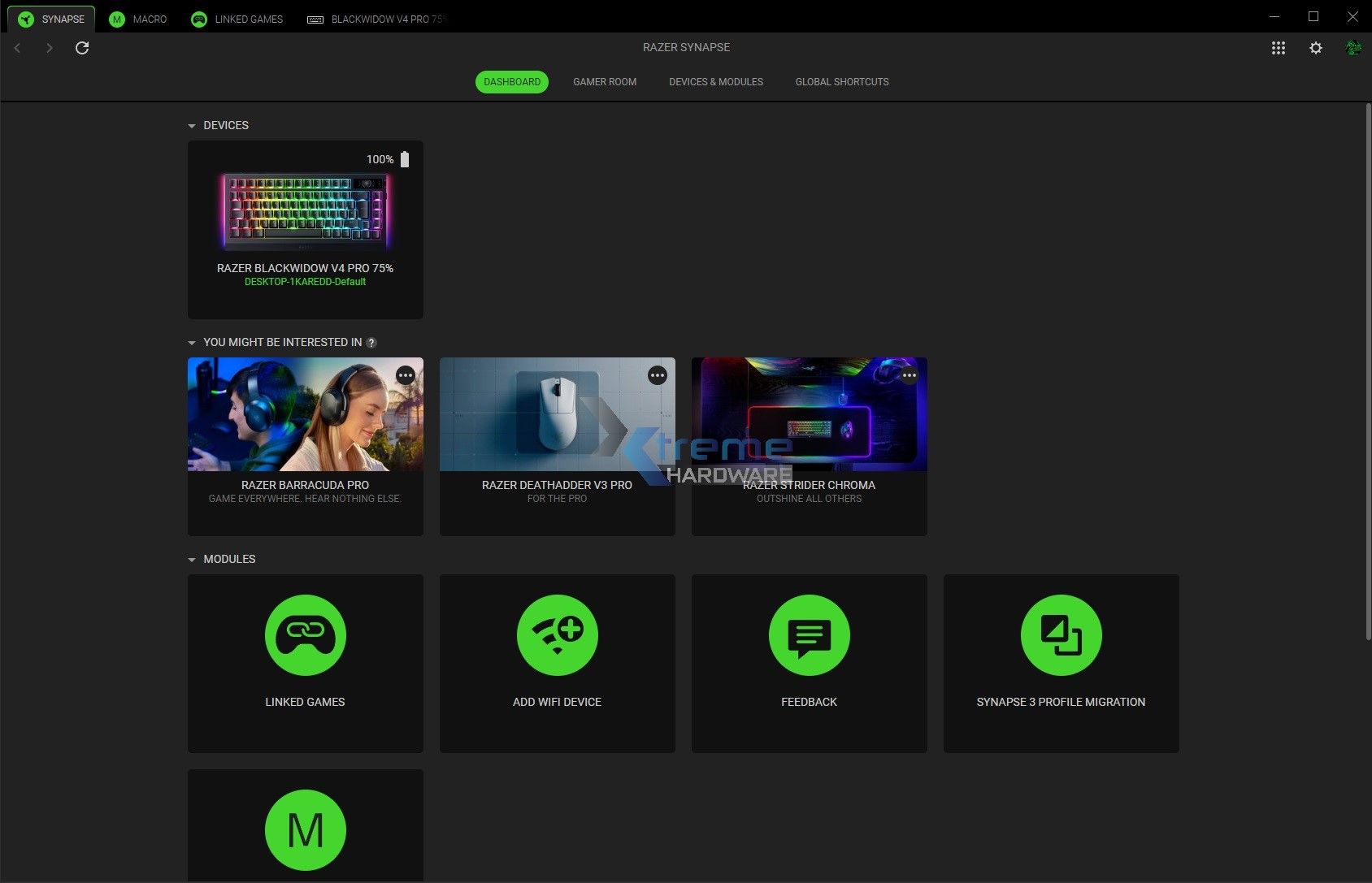 Razer Synapse 4 1 bee4f