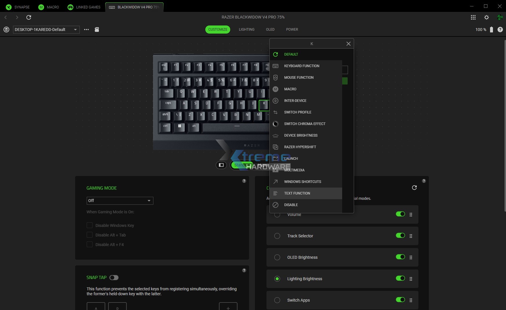 Razer Synapse 4 6 981d7